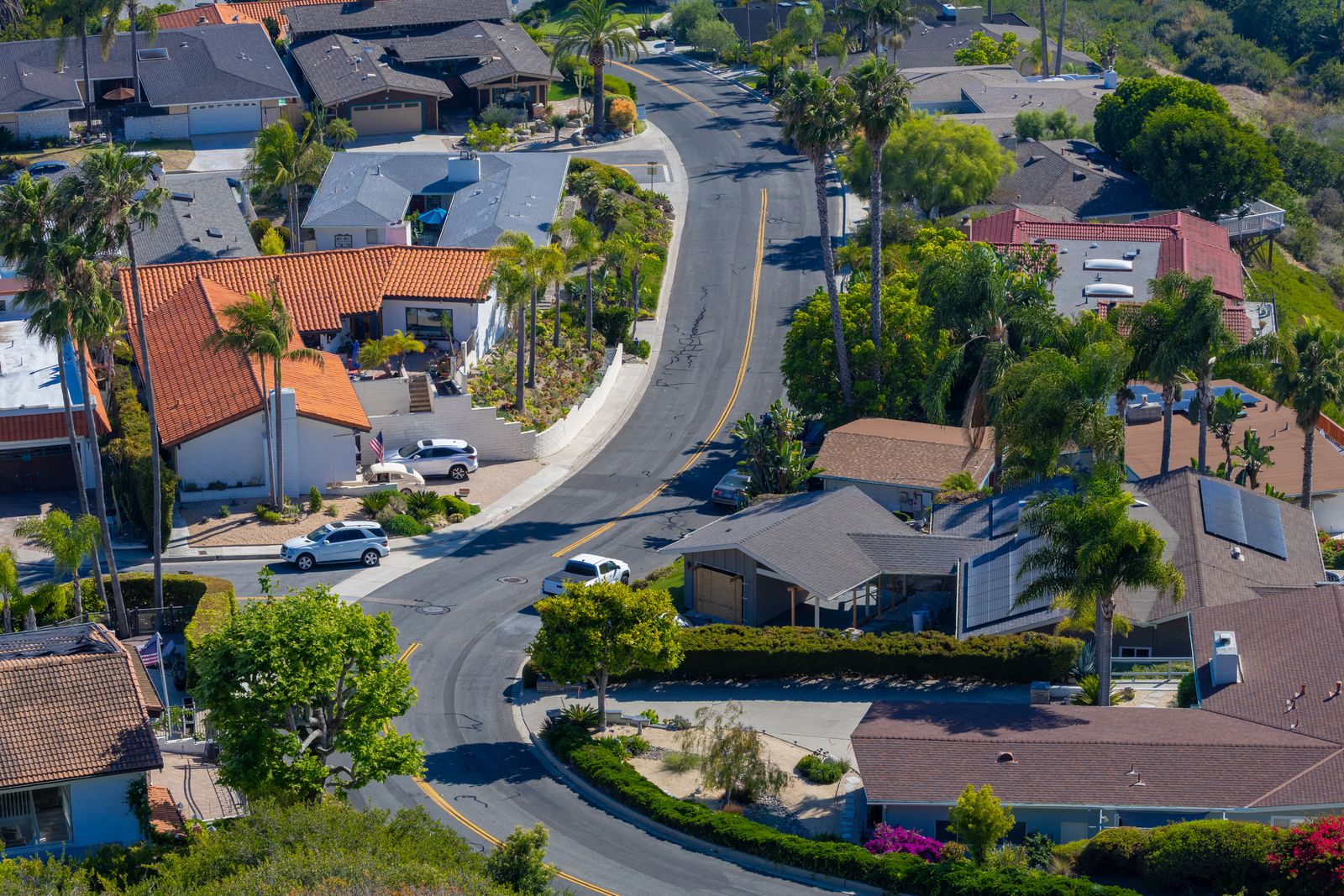 Map-style aerial view of Beverly Hills around the Brighton Way clinic